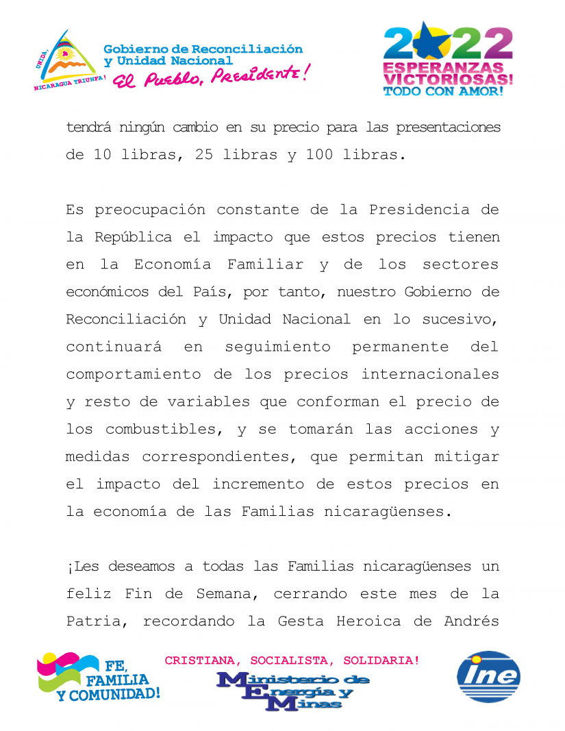 COMUNICADO